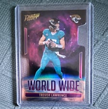 2024 Panini Prestige World Wide Trevor Lawrence #WW-TLE card
