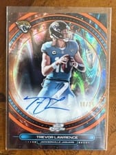 2025 Topps Cosmic Chrome Equinox Autographs Trevor Lawrence #EQA-TL card