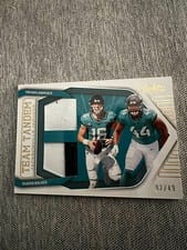 2022 Panini Absolute Team Tandem Materials Trevor Lawrence / Travon Walker #TT-TT card