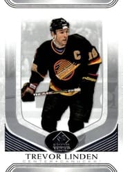 2020-21 SP Signature Edition Legends Base Set Trevor Linden #36 card