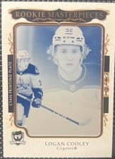 2022-23 Upper Deck Premier Premier Slapshots Autograph Legends Trevor Linden #PSAL-TL card