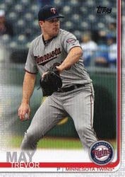 2019 Topps Update Base Set Trevor May #US196 card
