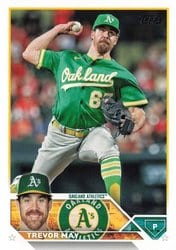 2023 Topps Update Base Set Trevor May #US86 card