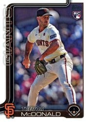 2025 Topps Base Set Trevor McDonald #357 card