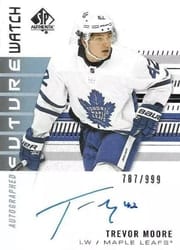 2019-20 SP Authentic Base Set Trevor Moore #217 card