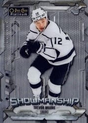 2024-25 O-Pee-Chee Platinum Showmanship Trevor Moore #S-5 card