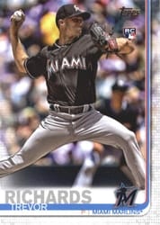 2019 Topps Base Set Trevor Richards #547 card