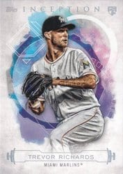 2019 Topps Inception Base Set Trevor Richards #45 card