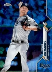 2020 Topps Chrome Sapphire Edition Base Set Trevor Richards #211 card