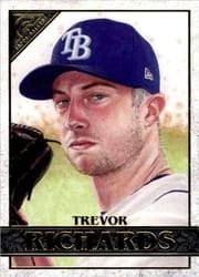2020 Topps Gallery Base Set Trevor Richards #126 card