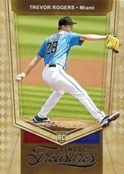 2021 Panini Chronicles Timeless Treasures Trevor Rogers #3 card