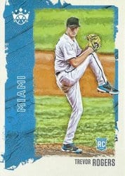 2021 Panini Diamond Kings Base Set Trevor Rogers #140 card