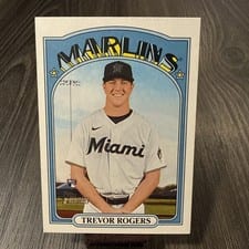 2021 Topps Heritage Trevor Rogers #563 card