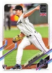 2021 Topps UK Edition Base Set Trevor Rogers #169 card