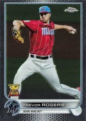 2022 Topps Chrome Base Set Trevor Rogers #15 card