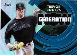 2022 Topps Generation Now Trevor Rogers #GN-19 card