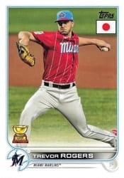 2022 Topps Japan Edition Base Set Trevor Rogers #55 card