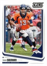 2018 Score Base Set Trevor Siemian #94 card