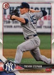 2018 Bowman Draft Base Set Trevor Stephan #BD-20 card