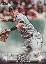 2018 Topps Topps Salute (Series One) Trevor Story #TS-12 card