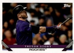 2019 Topps Archives Base Set Trevor Story #228 card