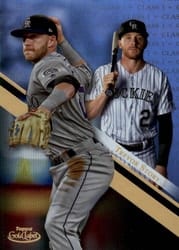 2019 Topps Gold Label Base Set Trevor Story #23 card