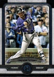 2019 Topps Museum Collection Base Set Trevor Story #35 card