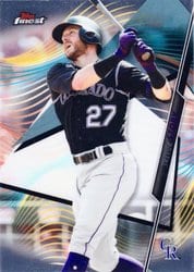 2020 Finest Base Set Trevor Story #63 card
