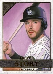 2020 Topps Gallery Base Set Trevor Story #186 card