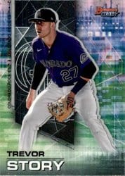 2021 Bowman's Best Base Set Trevor Story #35 card