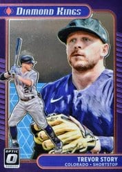 2021 Donruss Optic Base Set Trevor Story #29 card