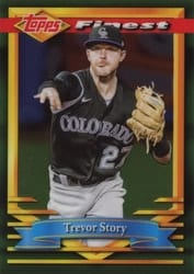 2021 Finest Flashbacks Base Set Trevor Story #13 card