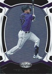2021 Panini Chronicles Certified Trevor Story #42 card
