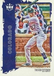 2021 Panini Diamond Kings Base Set Trevor Story #98 card