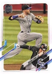 2021 Topps Base Set Trevor Story #475 card