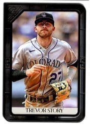 2021 Topps Gallery Base Set Trevor Story #63 card