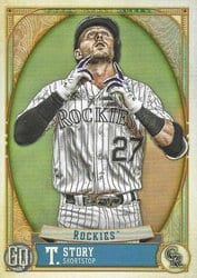 2021 Topps Gypsy Queen Base Set Trevor Story #256 card