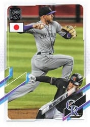 2021 Topps Japan Edition Base Set Trevor Story #116 card