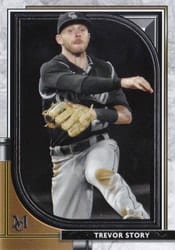 2021 Topps Museum Collection Base Set Trevor Story #56 card