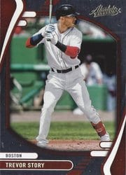 2022 Panini Absolute Base Set Trevor Story #52 card