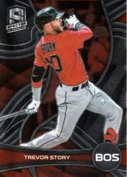 2022 Panini Chronicles Spectra Trevor Story #24 card