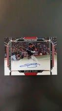 2022 Panini National Treasures Field Pass Signatures Trevor Story #FP-TS card