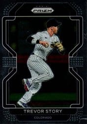 2022 Panini Prizm Base Set Trevor Story #4 card