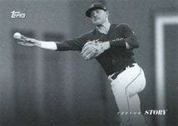 2022 Topps Black & White Base Set Trevor Story #26 card