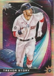 2022 Topps Cosmic Chrome Star Gaze Trevor Story #SG-20 card