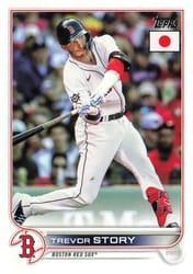 2022 Topps Japan Edition Base Set Trevor Story #217 card