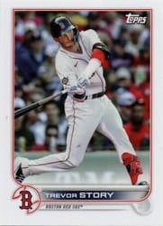 2022 Topps Mini Base Set Trevor Story #US22 card