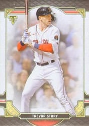 2022 Topps Triple Threads Base Set Trevor Story #59 card