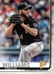 2019 Topps Base Set Trevor Williams #96 card