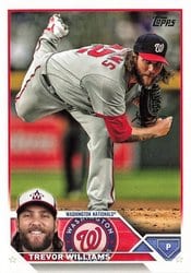 2023 Topps Update Base Set Trevor Williams #US48 card